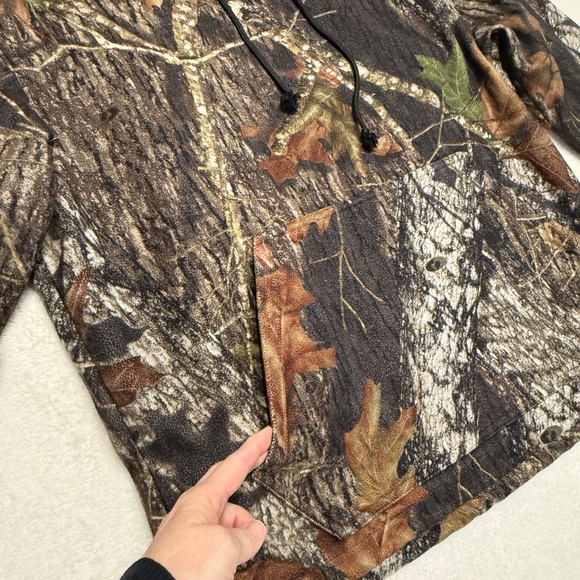 Redhead Men Camouflage Hoodie Pullover Drawstring Outdoor Aesthetic Size M - Picture 5 of 13